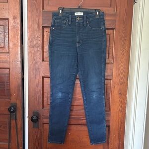 Madewell 10” High Rise Skinny Size 28